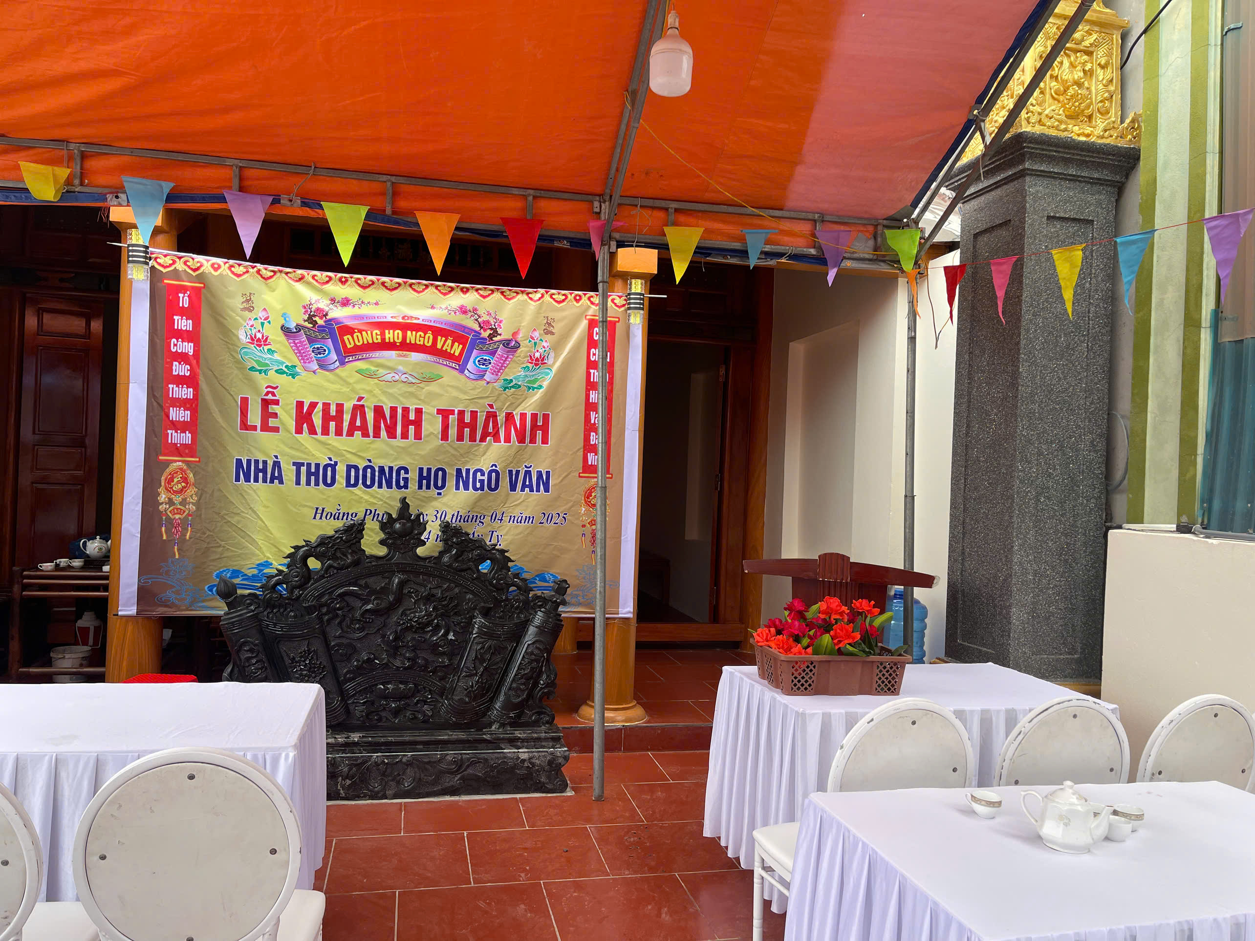 Tổ chức Lễ Khánh Thành Nhà Thờ Dòng Họ Ngô Văn